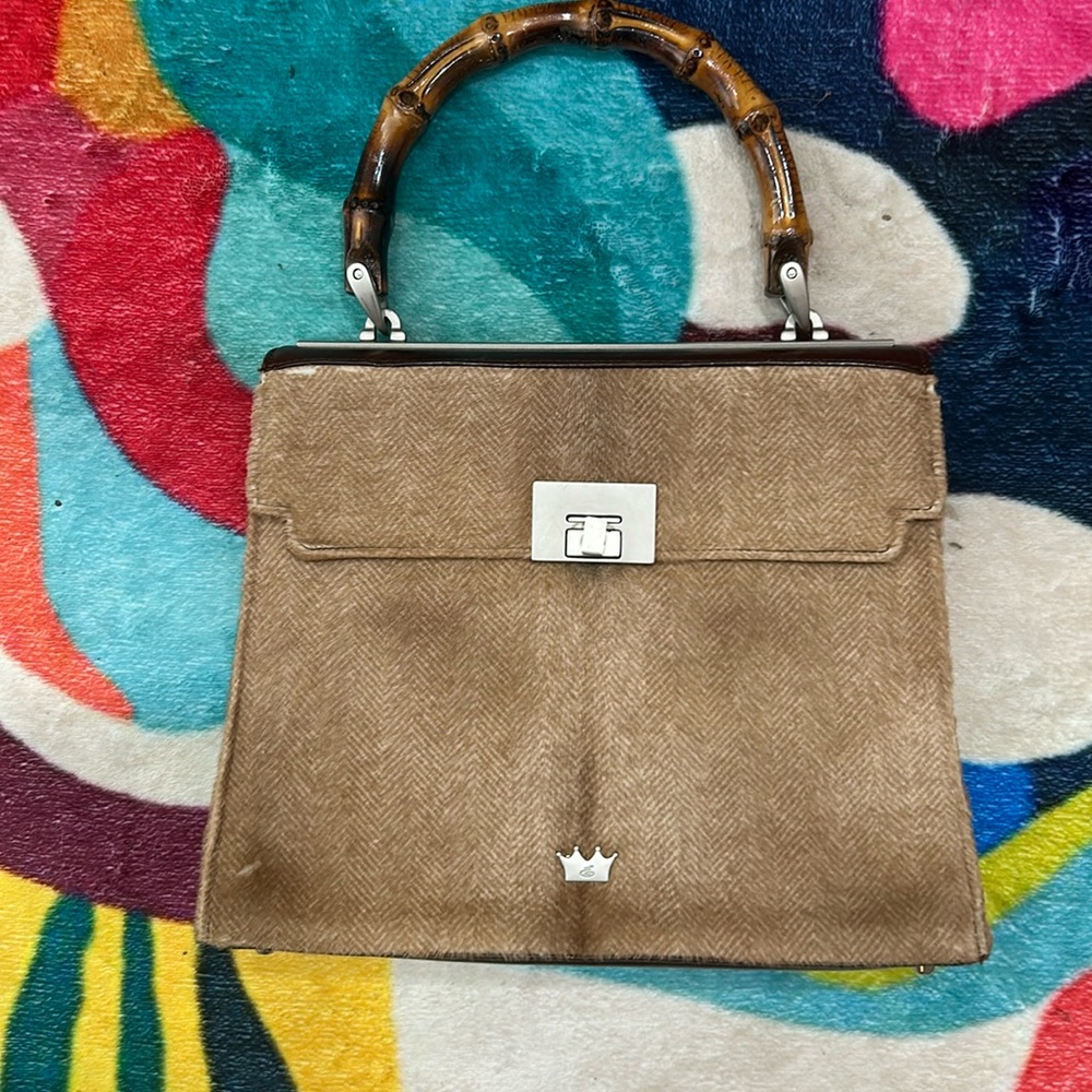 Elaine Turner Italian Calf Hair Purse vintage collectible Italy